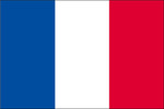 フランス 外国旗 100×150cm アクリル
