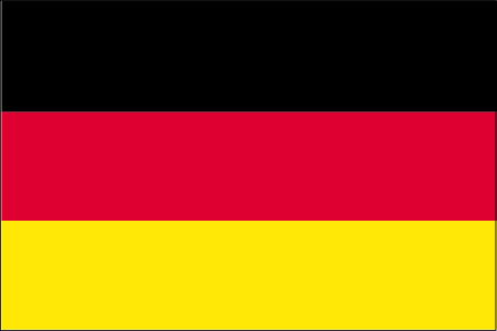 ドイツ 外国旗 90×135cm アクリル