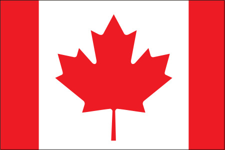 カナダ 外国旗 100×150cm アクリル