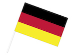 ドイツ 手旗フラッグ 30×45cm ポンジ